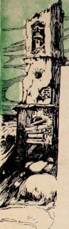 пустынин разрушенная колокольня, журнал альманах,1906 год